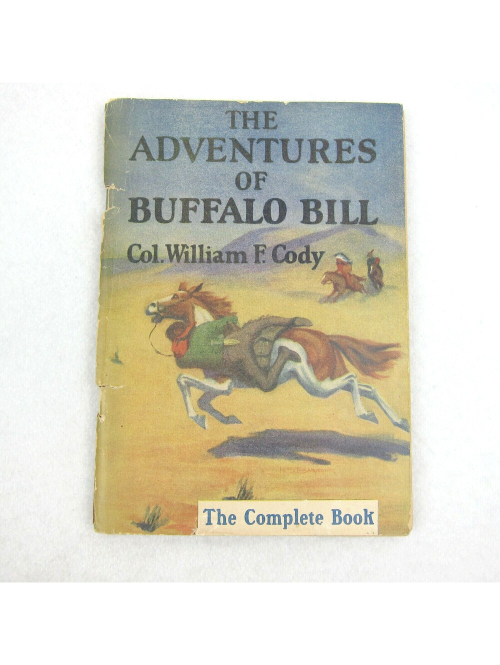 Antique 1904 The Adventures of Buffalo Bill Book Col. William F Cody Illustrated